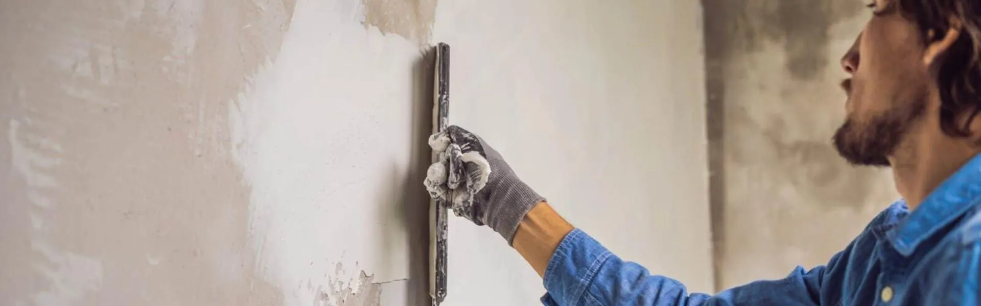 Terrashield Fine application on wall